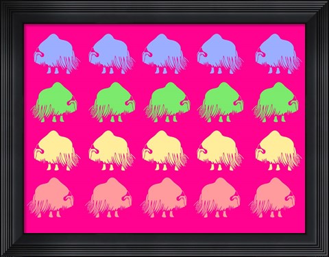 Framed Safari 8 Print