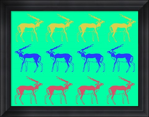 Framed Safari 11 Print