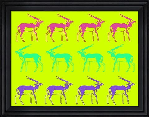 Framed Safari 12 Print