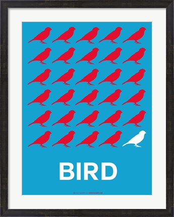 Framed Bird Print