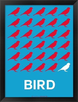 Framed Bird Print