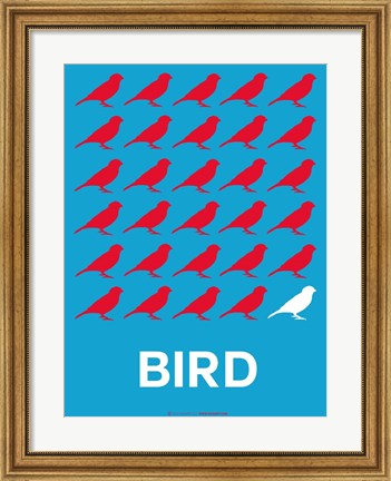 Framed Bird Print