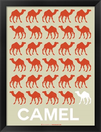 Framed Camel Print