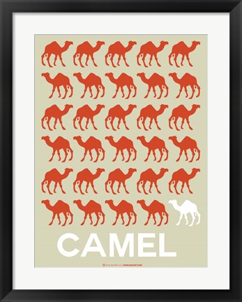 Framed Camel Print