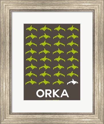 Framed Orka Print