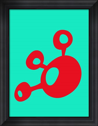 Framed Funny Shape Blub 1 Print