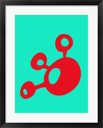 Framed Funny Shape Blub 1 Print