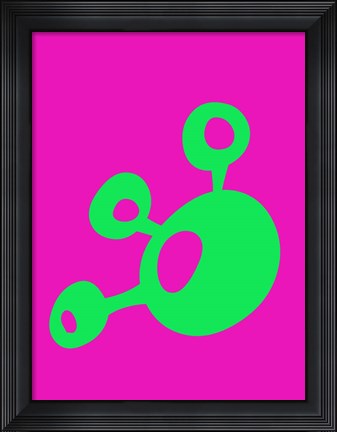 Framed Funny Shape Blub 2 Print