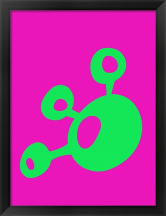 Framed Funny Shape Blub 2 Print