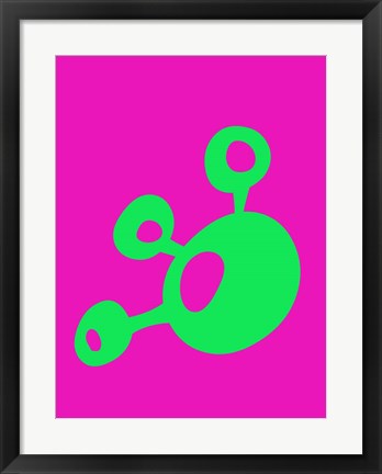 Framed Funny Shape Blub 2 Print