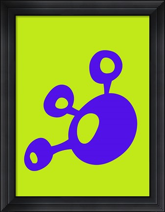 Framed Funny Shape Blub 3 Print