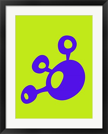 Framed Funny Shape Blub 3 Print