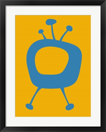 Framed Funny Shape  Boxy 1 Print