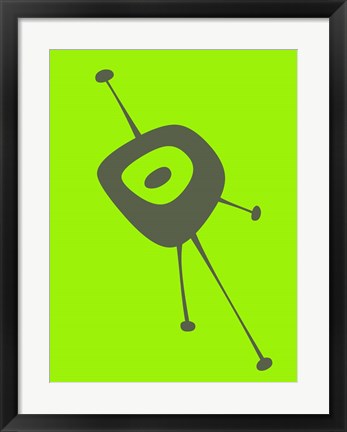 Framed Funny Shape Comet 1 Print