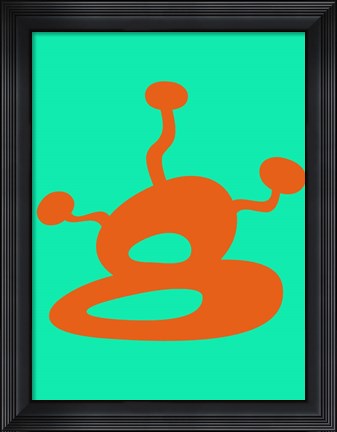 Framed Funny Shape Brin 2 Print