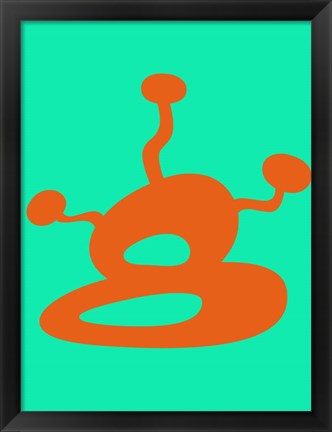Framed Funny Shape Brin 2 Print