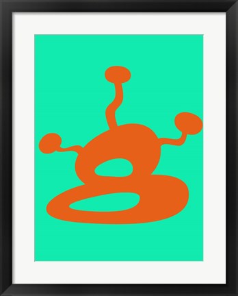 Framed Funny Shape Brin 2 Print