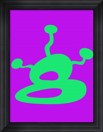Framed Funny Shape Brin 3 Print