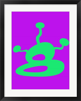 Framed Funny Shape Brin 3 Print