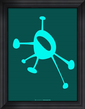 Framed Funny Shape Purk 1 Print