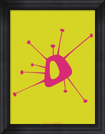 Framed Funny Shape Laps 2 Print