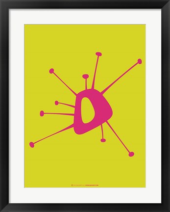 Framed Funny Shape Laps 2 Print