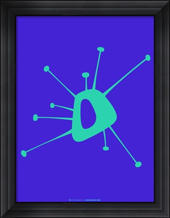 Framed Funny Shape Laps 3 Print