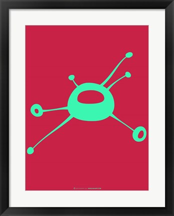 Framed Funny Shape Zom 3 Print