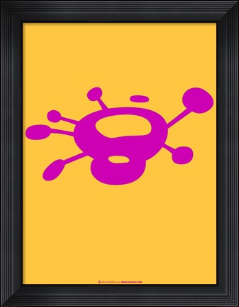 Framed Funny Shape Blin 3 Print