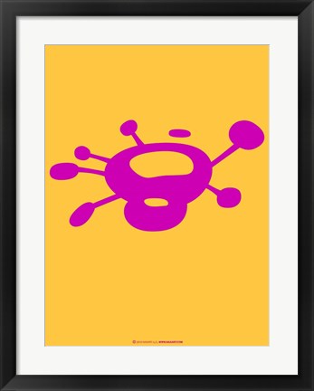 Framed Funny Shape Blin 3 Print