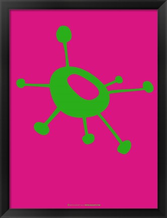 Framed Funny Shape Lask 2 Print
