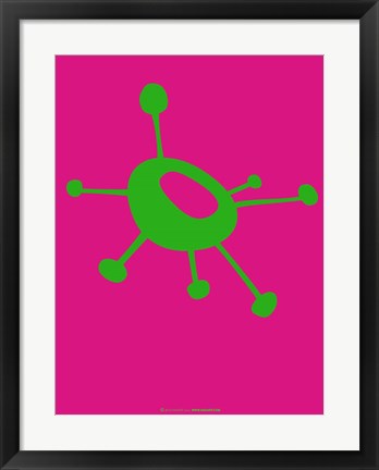 Framed Funny Shape Lask 2 Print