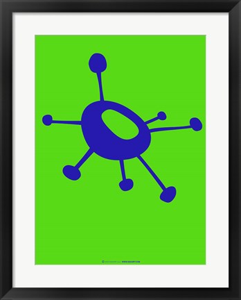 Framed Funny Shape Lask 3 Print