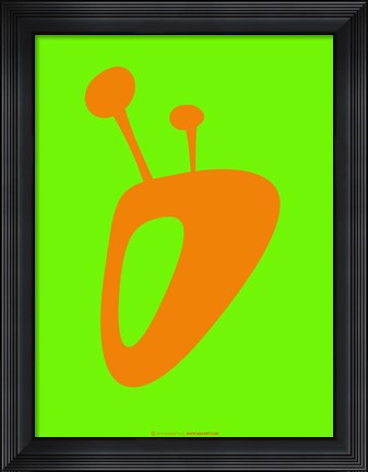 Framed Funny Shape Uno 1 Print