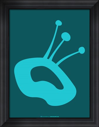 Framed Funny Shape Zon 1 Print