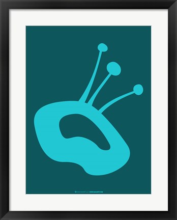 Framed Funny Shape Zon 1 Print