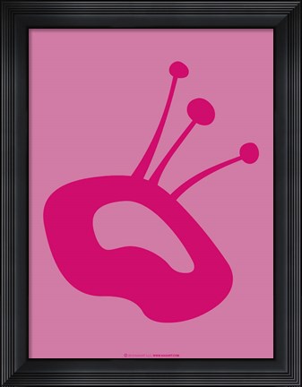Framed Funny Shape Zon 3 Print