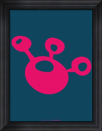 Framed Funny Shape Oppa 1 Print