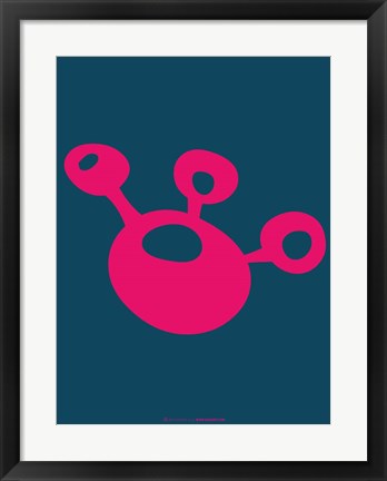 Framed Funny Shape Oppa 1 Print