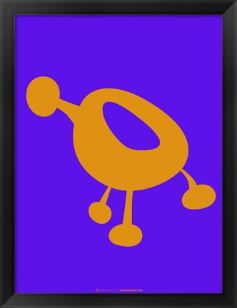 Framed Funny Shape Enk 3 Print