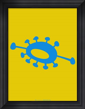 Framed Funny Shape Tat 1 Print