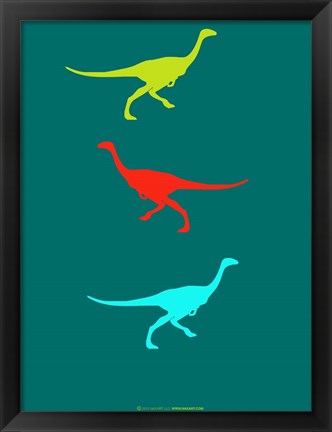 Framed Dinosaur Family 1 Print