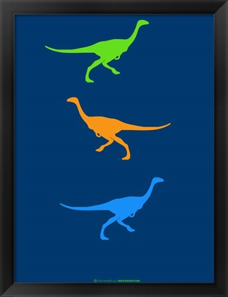 Framed Dinosaur Family 2 Print