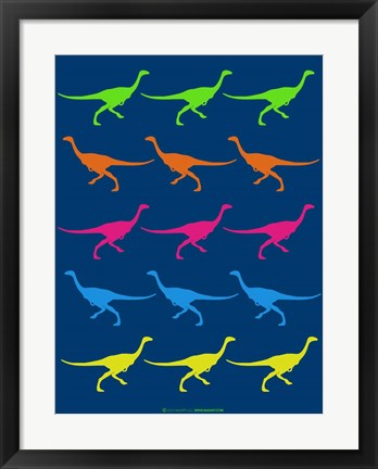 Framed Dinosaur Family 3 Print