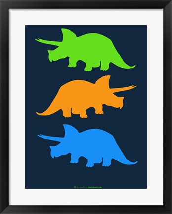 Framed Dinosaur Family 6 Print