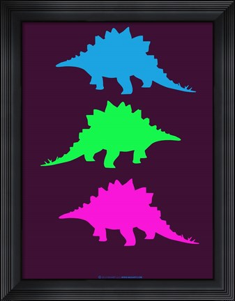 Framed Dinosaur Family 9 Print