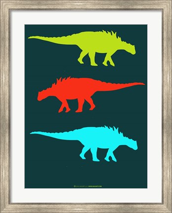 Framed Dinosaur Family 11 Print