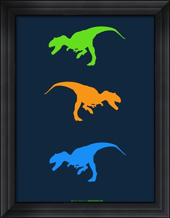 Framed Dinosaur Family 14 Print