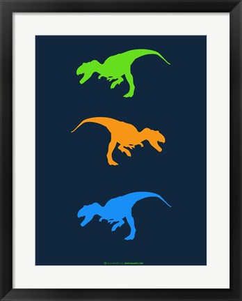 Framed Dinosaur Family 14 Print