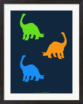 Framed Dinosaur Family 18 Print